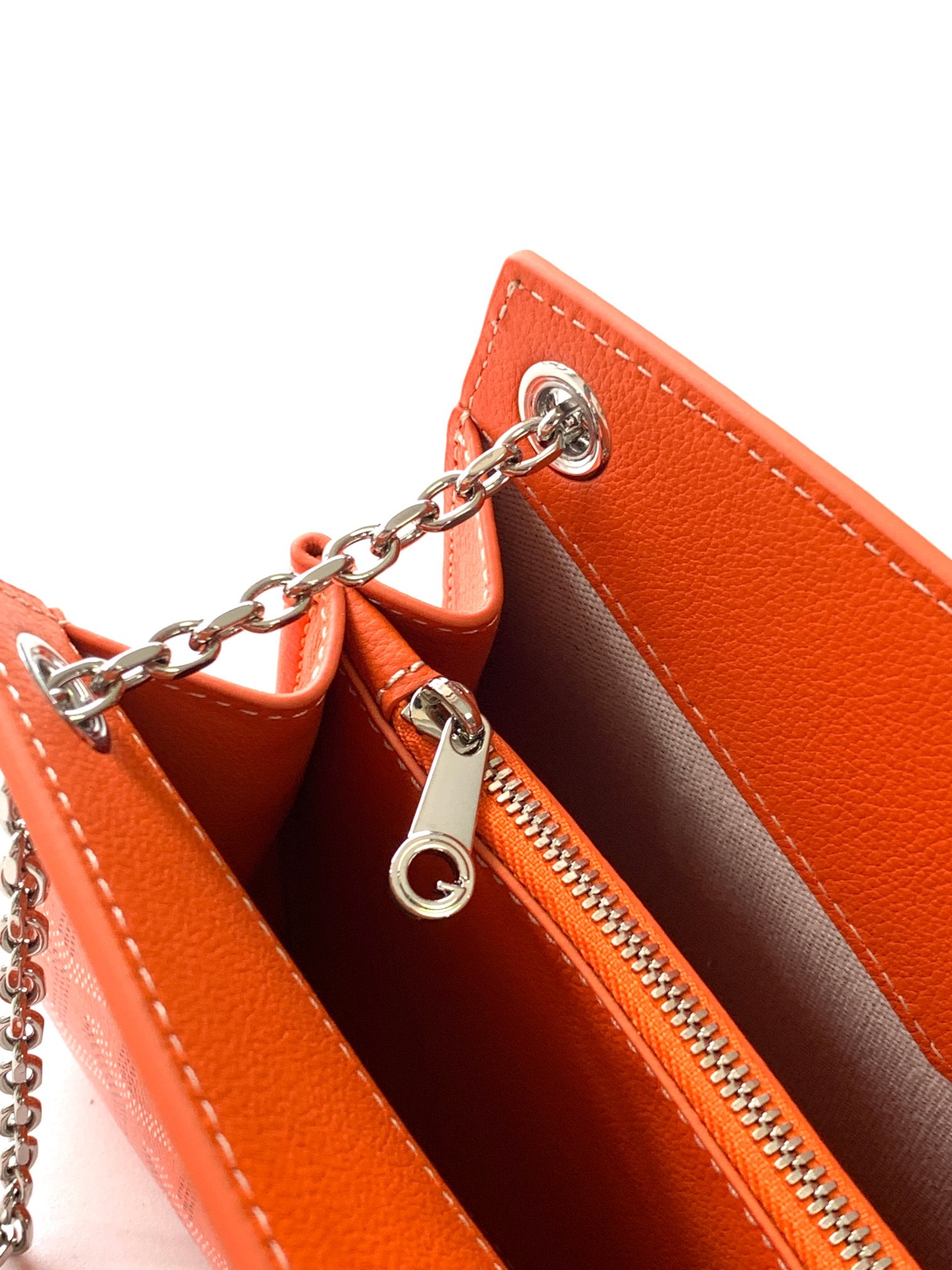 Rouette Structure Mini Shoulder Bag In Orange